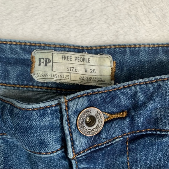 Free People Pocket Detail Jeans - Picture 5 of 6